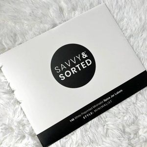 Savvy & Sorted Minimalist Spice Labels
